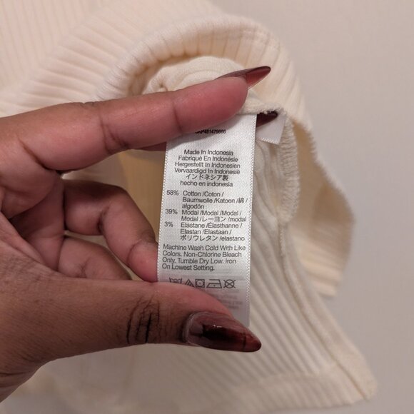 Madewell White Sweater Tank - Picture 3 of 4